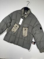 CP Company 204A Flatt Nylon down jacket in Green