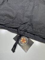 CP COMPANY 107A TAYLON L HOODED OVERSHIRT IN BLACK - Image 3