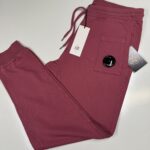 CP COMPANY 161A JOGGING PANT IN LIGHT  FLEECE - RED BUD / 577 -