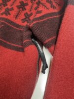 C.P. COMPANY Hooded Pullover C.P. Duffel Jacquard Coat - Red     -     Large /  P2P 23 - Image 3