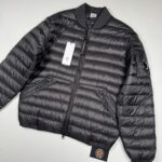 CP Company 202aa DD Shell Down Bomber Jacket. - Black
