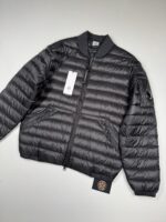 CP Company 202aa DD Shell Down Bomber Jacket. - Black