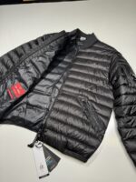 CP Company 202aa DD Shell Down Bomber Jacket. - Black - Image 2