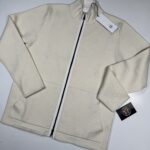 CP COMPANY 328A COTTON/WOOL KNITWEAR CARDIGAN IN GAUZE WHITE 

Size 50 / Large / p2p 22”