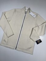CP COMPANY 328A COTTON/WOOL KNITWEAR CARDIGAN IN GAUZE WHITE 

Size 50 / Large / p2p 22”