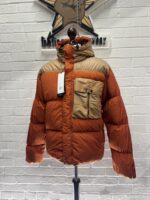 CP COMPANY 032A CHROME-R MIXED GOGGLE DOWN JACKET - PUMPKIN ORANGE - Image 9