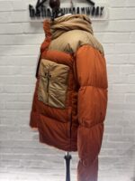 CP COMPANY 032A CHROME-R MIXED GOGGLE DOWN JACKET - PUMPKIN ORANGE - Image 15
