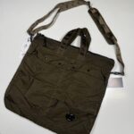 Cp Company 049A Large sized cross messenger bag in Green
