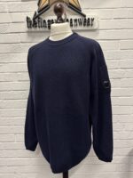 C.P. Company 052A Knitwear crew neck lambswool GRS pull over.Navy    XXXL / 25” p2p - Image 5