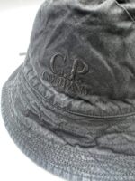C.P. Company Mens Ba-Tic  Bucket Hat in Black - Image 7