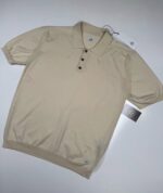 SS26 CP company 099A Boston cotton polo shirt knit in Pistachio   -    Large / p2p 22”