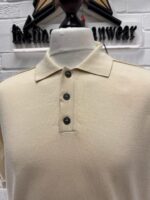 SS26 CP company 099A Boston cotton polo shirt knit in Pistachio   -    Large / p2p 22” - Image 6