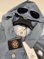 SS26 C.P. COMPANY 165A 50 FILI BLEACHED GOGGLE JACKET     -   Large / P2P 23” - Image 4