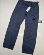 CP Company 276A Cotton Gabardine Cargo Pants  in Blue - Image 4