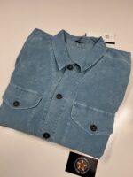 CP Company 072A  long sleeve winter corduroy shirt in Light Blue - Image 3
