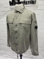 CP Company 283A popeline Shirt in grey - Image 5