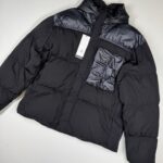 CP COMPANY 032A CHROME-R MIXED GOGGLE DOWN JACKET - NAVY / 888   -    XL / 25” P2P