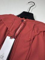 C.P. COMPANY SHELL-R MIXED GOGGLE VEST IN SCOOTER RED - Image 7