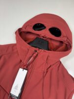 C.P. COMPANY SHELL-R MIXED GOGGLE VEST IN SCOOTER RED - Image 9