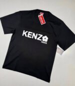 Kenzo Boke Flower 2.0 Logo Reg  Fit T-Shirt 5TS409 4SG - Black