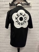 Kenzo Boke Flower 2.0 Logo Reg  Fit T-Shirt 5TS409 4SG - Black - Image 9