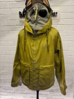 C.P. COMPANY 50 FILI WAX EXPLORER GOGGLE JACKET -   Large / P2P 24” - Image 10