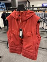 C.P. COMPANY SHELL-R MIXED GOGGLE VEST IN SCOOTER RED - Image 5