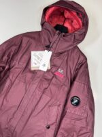 CP Company 155A  Goretex Infinium Mixed Hooded 2 in 1 Jacket in purple - Image 3