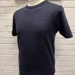 CP COMPANY 30/2 MERCERIZED JERSEY TWISTED EMBROIDERY T-SHIRT - NAVY

XS. / P2P 19”