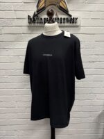 CP COMPANY 085A Jersey  24/1 T-shirt in Black  • XS.  / P2P 19” - Image 4