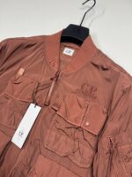 CP COMPANY 010A  Chrome R multi pocket Jacket in sable brown / 598   -   Small / 20” P2P - Image 2