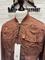 CP COMPANY 010A  Chrome R multi pocket Jacket in sable brown / 598   -   Small / 20” P2P - Image 7