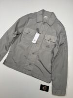 C.P. COMPANY 106A Chrome-R Overshirt in silver grey - Image 8