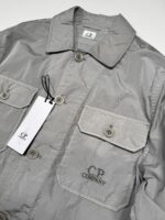 C.P. COMPANY 106A Chrome-R Overshirt in silver grey - Image 7
