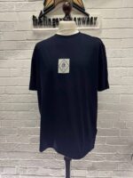 Cp Company Indigo Blu  Jersey Logo T-Shirt in Dark Blue