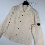 CP Company 277A  Cotton/Linen overshirt in Pistachio.
