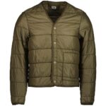 CP Company 277A  50 FILI Rubber 2 in 1 Lens Jacket in silver sage  - Size 56 / 3XL. / 26” P2P  outer - Image 12