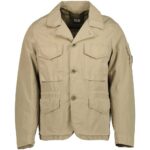 CP Company 277A  50 FILI Rubber 2 in 1 Lens Jacket in silver sage  - Size 56 / 3XL. / 26” P2P  outer - Image 13