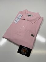 Lacoste Polo S/S L1212 Classic Fit Polo - Rose  Pale - Image 2