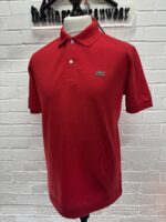 Lacoste Polo S/S L1212 Classic Fit Polo - Red - Image 4