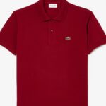 Lacoste Polo S/S L1212 Classic Fit Polo - Bordeaux