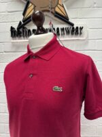 Lacoste Polo S/S L1212 Classic Fit Polo - Bordeaux - Image 5