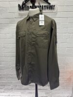 CP COMPANY 157A  Gabardine Shirt in Green - Image 3