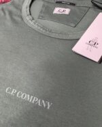 CP Company Jersey 24/1 resist dyed T-Shirt in Green    -    XS / 18.5” P2P - Image 4