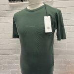 CP Company Jersey 24/1 resist dyed T-Shirt in Green    -    XS / 18.5” P2P