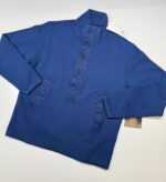 CP Company 288A  Brushed Diagonal Fleece Sweatshirt in Blue