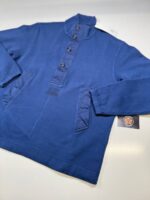 CP Company 288A  Brushed Diagonal Fleece Sweatshirt in Blue - Image 2