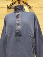 CP Company 288A  Brushed Diagonal Fleece Sweatshirt in Blue - Image 5