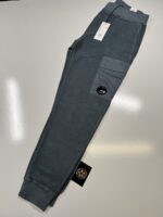 CP Company 273A sweatpants in Brushed Emerized Diagonal Fleece  Colour - Grey Blue / 871 - Image 3