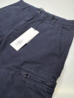 CP Company 199A Cargo Pant in Vintage Army Stucture in Navy / 888 - Image 2
